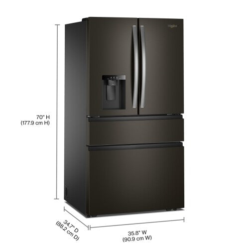 Whirlpool® 29 Cu. Ft. Family-Sized Capacity French Door Refrigerator with Flexible Temperature Drawer