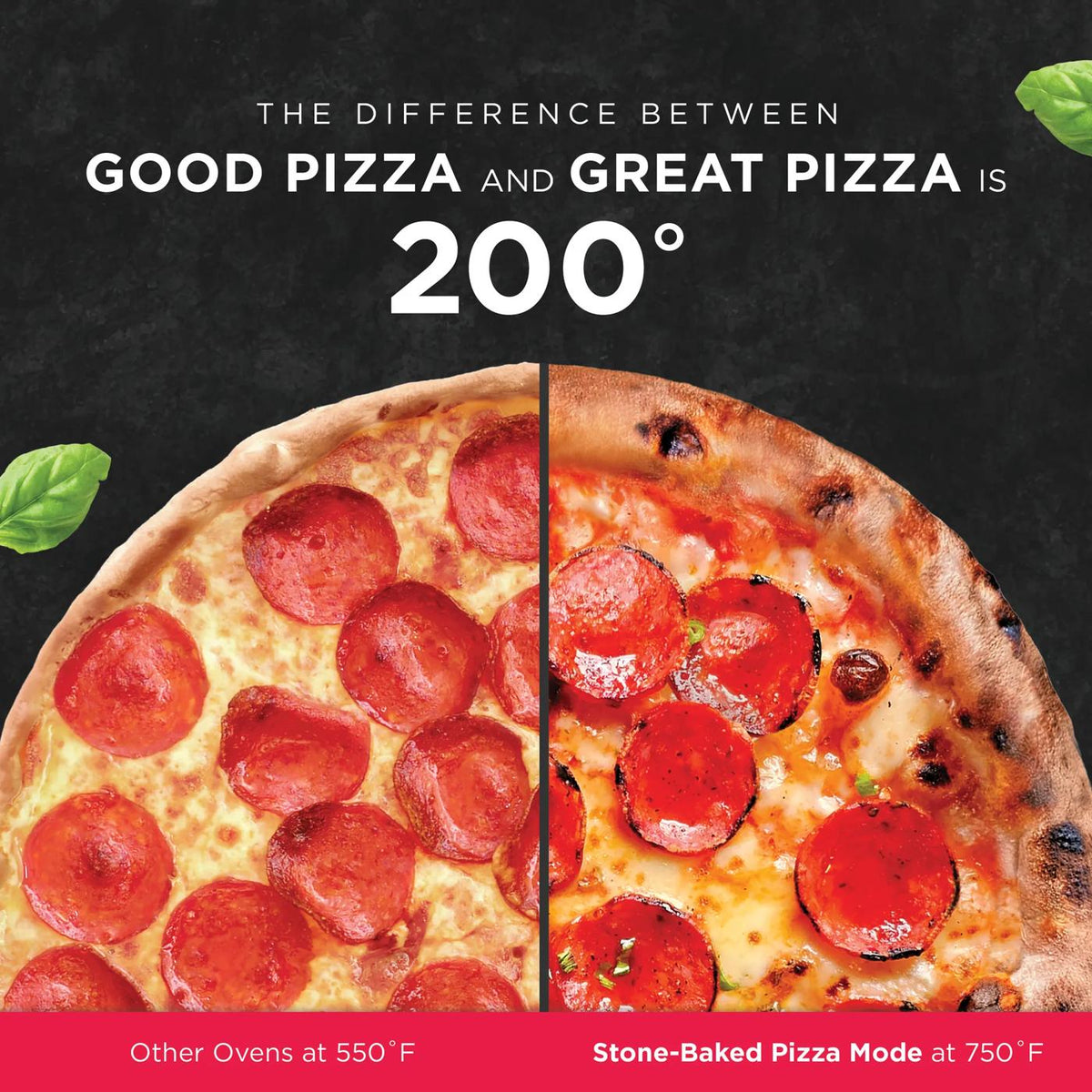 30" Double Wall Oven with Stone-Baked Pizza Mode