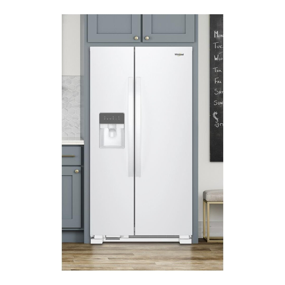 36-inch Wide Side-by-Side Refrigerator - 25 cu. ft.