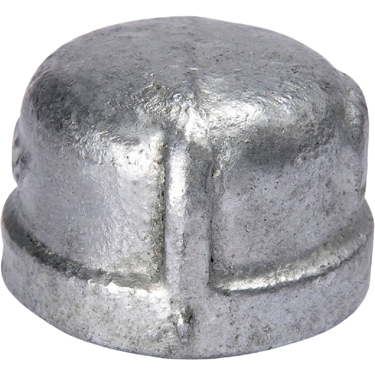 Galvanized malleable iron pipe cap for plumbing and galvanized pipe fittings in home improvement under $50 collection