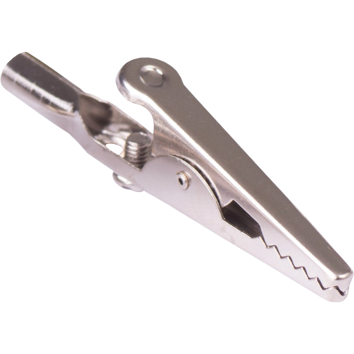 Single metal alligator clip with thumb grip and screw terminal for electrical projects in Electrical and Under $50 collections