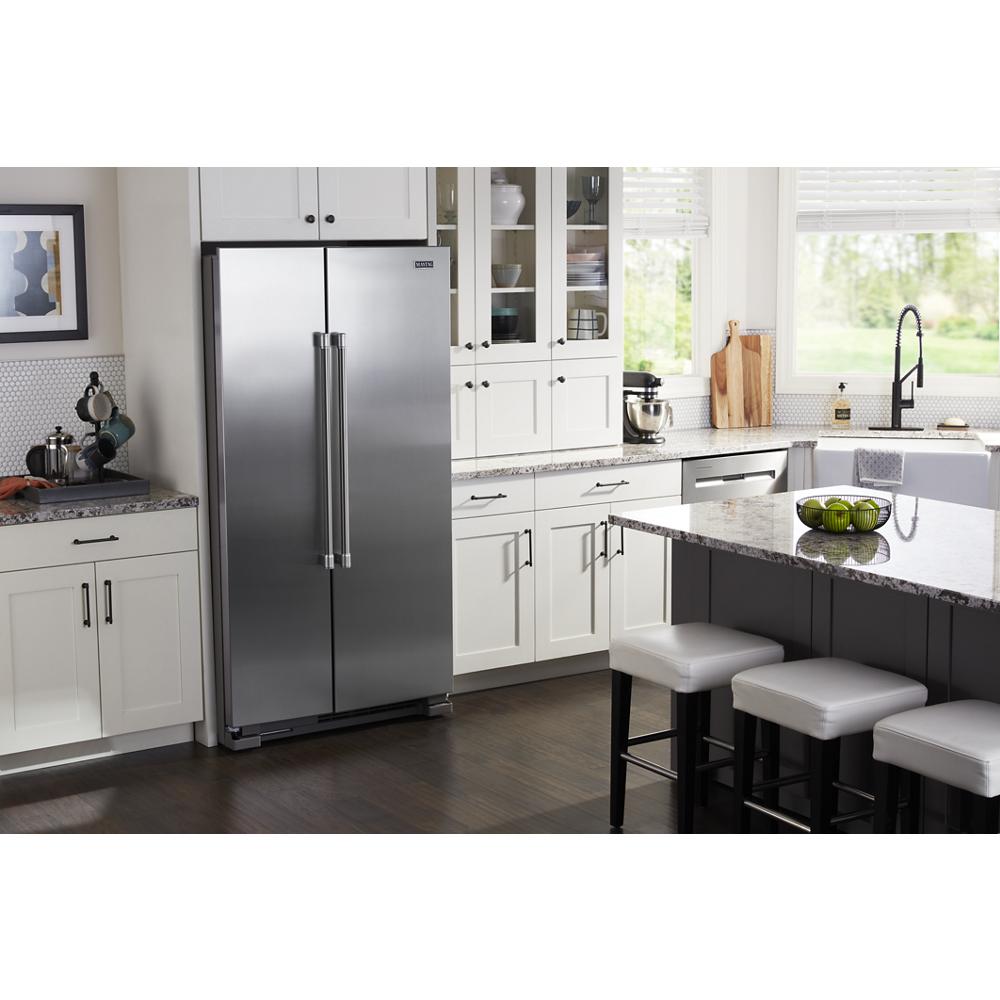36-Inch Wide Side-by-Side Refrigerator - 25 Cu. Ft.
