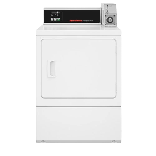 Rear Control Single Gas Dryer - Single Coin Drop (Not for Residential Use)