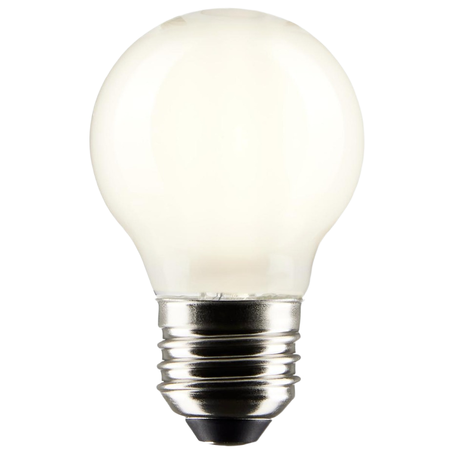 Small G16.5 LED light bulb with cool white glow and medium base for lighting and electrical applications under $50 collections