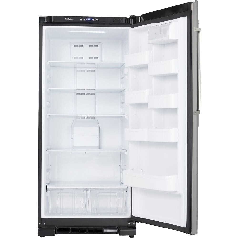 17 cuft Apartment Size Refrigerator, Two See-Thru Crispers, ESTAR