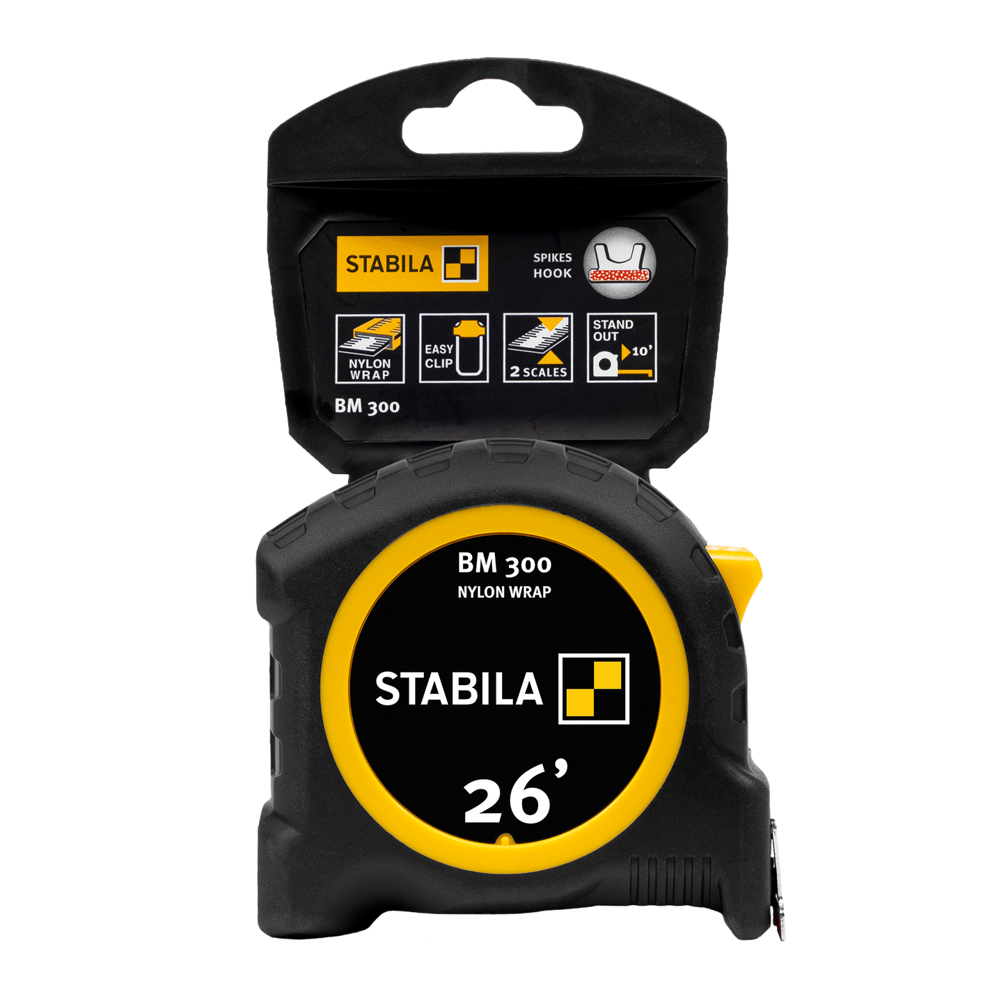 Stabila 26' BM 300 Imperial Pocket Measuring Tape