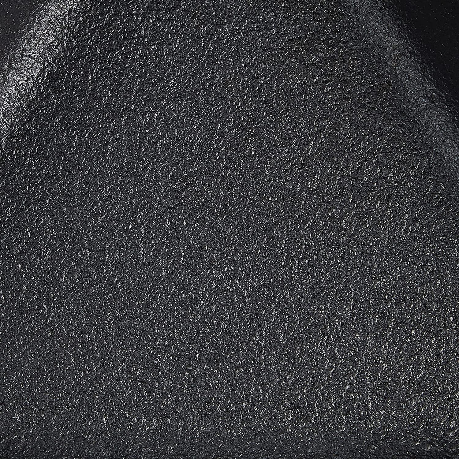 Close-up of textured black cast iron surface for kitchenware in under $50 and kitchenware collections