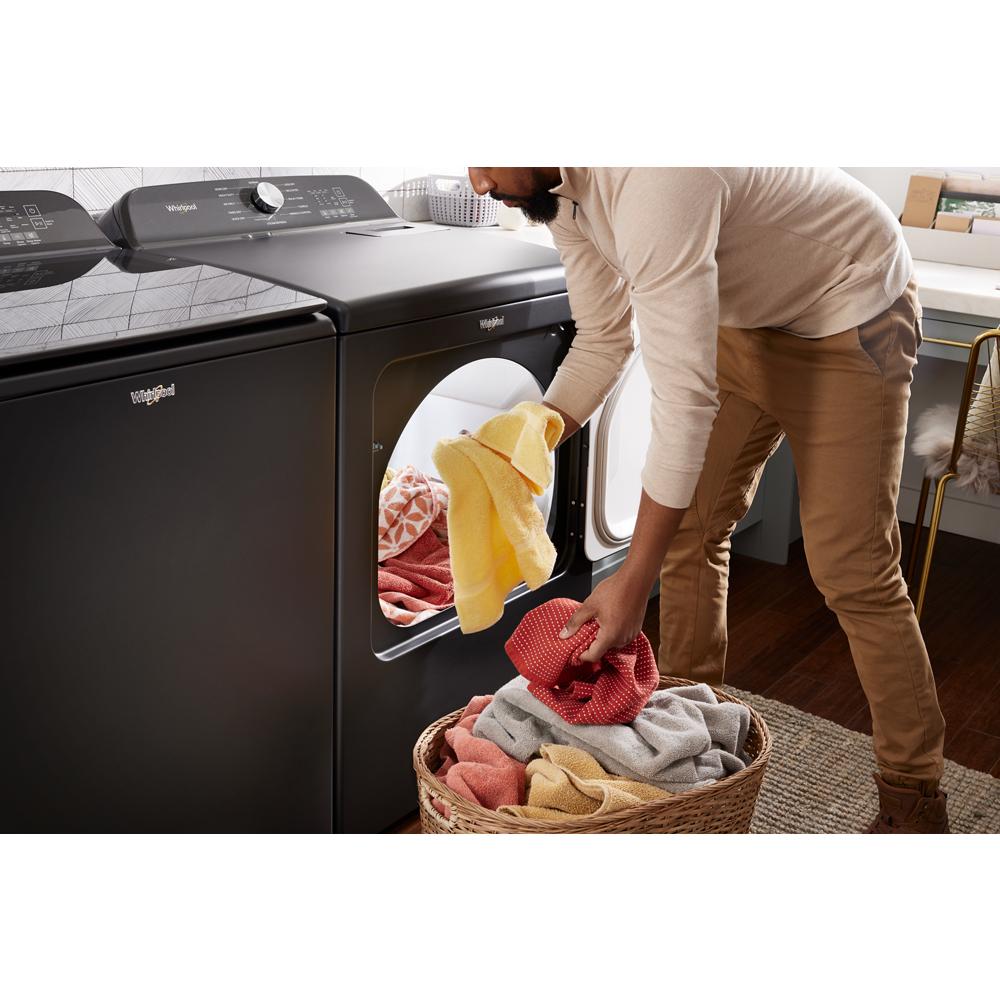 7.0 Cu. Ft. Whirlpool® Top Load Gas Dryer with Moisture Sensor