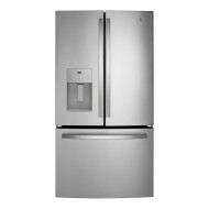 GE® ENERGY STAR® 20.6 Cu. Ft. Fingerprint Resistant Counter-Depth French-Door Refrigerator