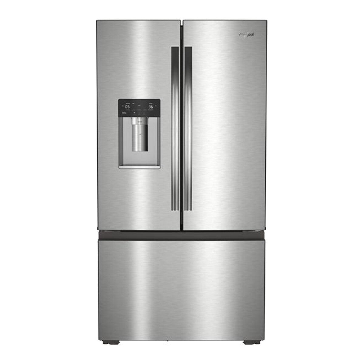 36-inch Wide True Counter-Depth 3-Door French Door Refrigerator - 23.4 cu. ft.