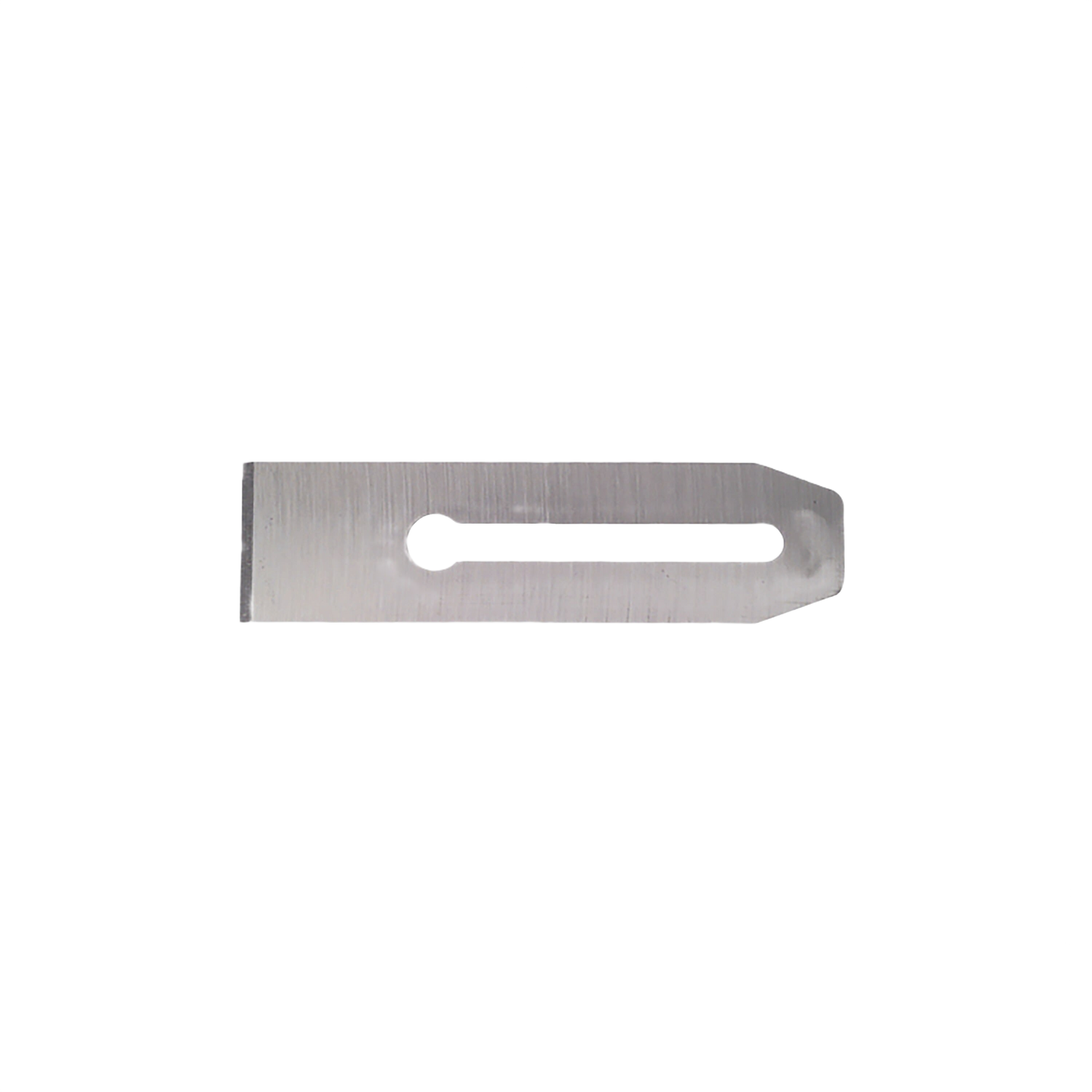 2-inch wide replacement iron blade for bench plane, made of polished steel for woodworking and home improvement tasks