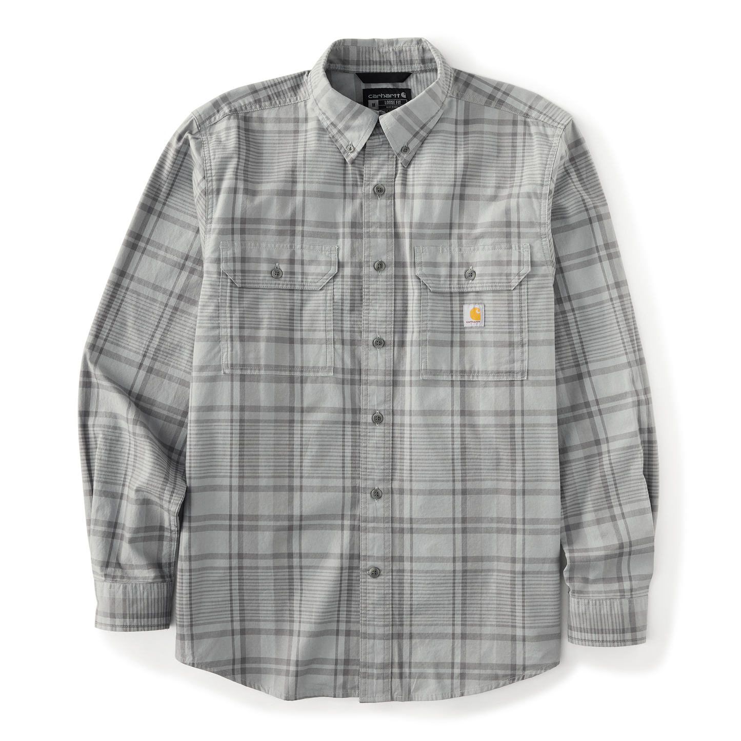 Carhartt Men's Fort Loose Long Sleeve Plaid Shirt