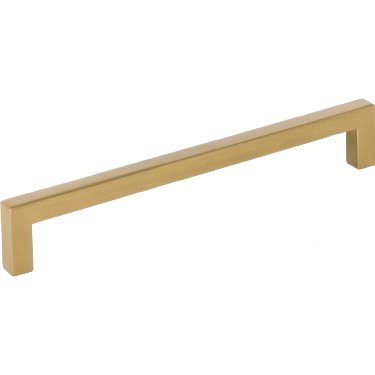 Satin bronze 160mm cabinet pull with modern square bar design for hardware and furniture accessories under $50 collection