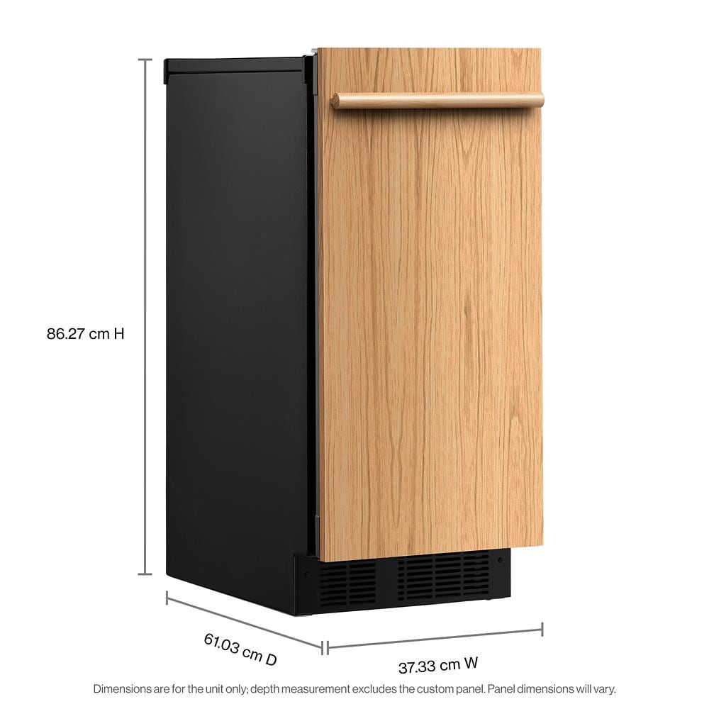15-Inch 25 lb. Panel-Ready Automatic Ice Maker with Clear Ice Technology