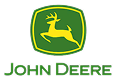 Green and yellow logo featuring a leaping deer silhouette inside a rounded shield shape against a dark background.